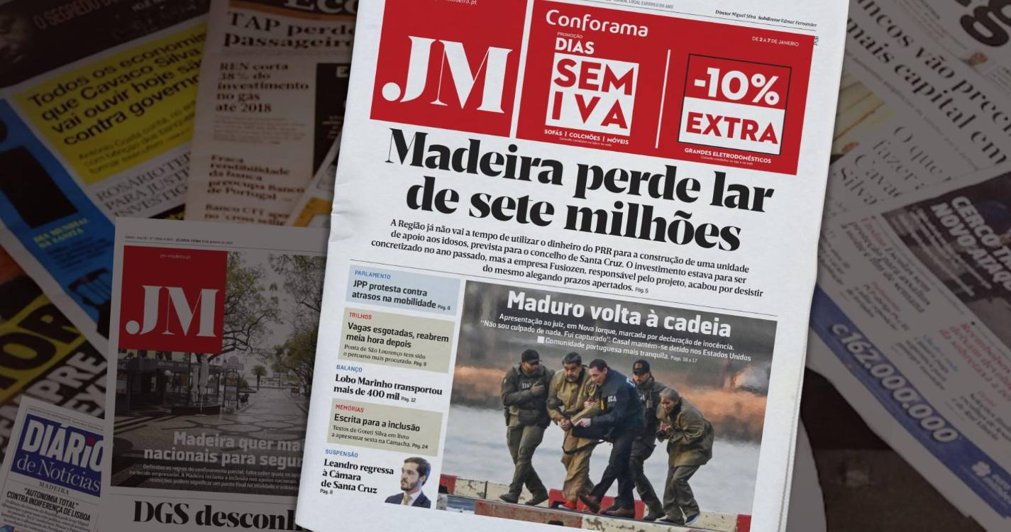 Madeira perde lar de sete milhões