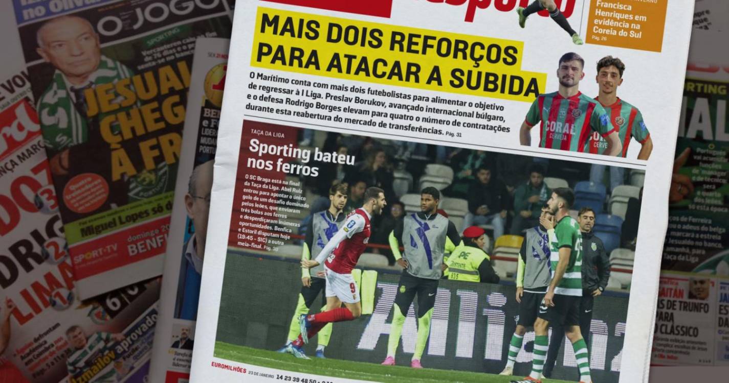 Marítimo com mais dois reforços para atacar a subida