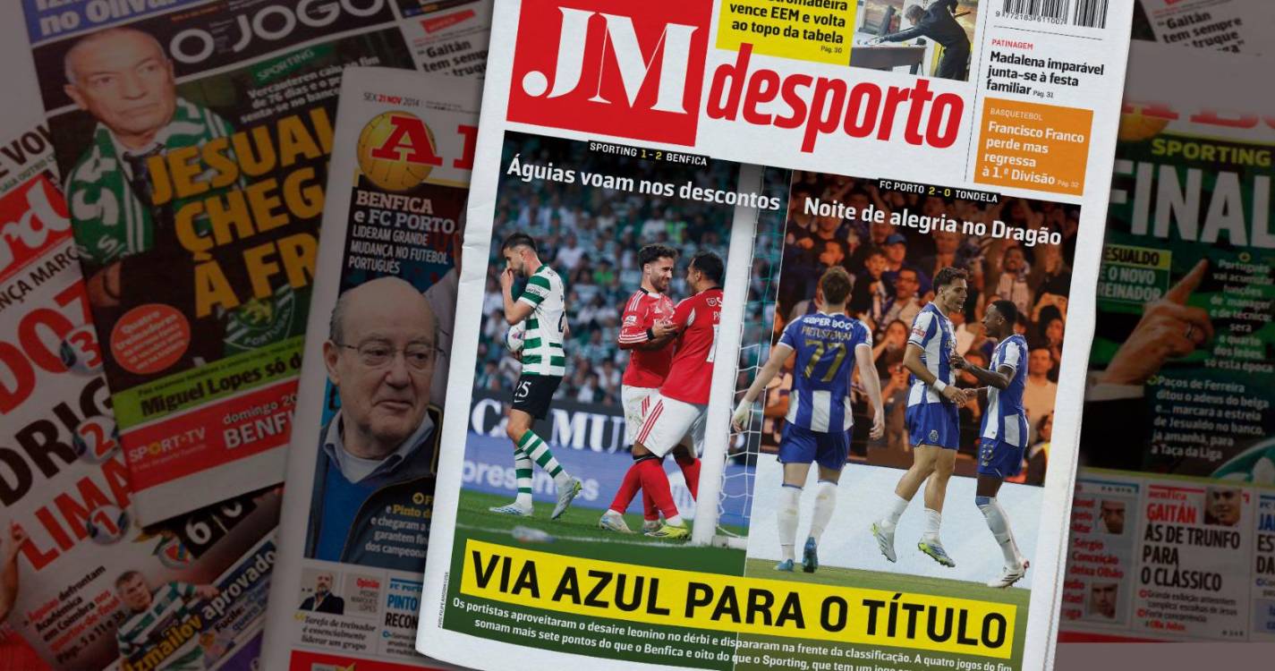 Via azul para o título