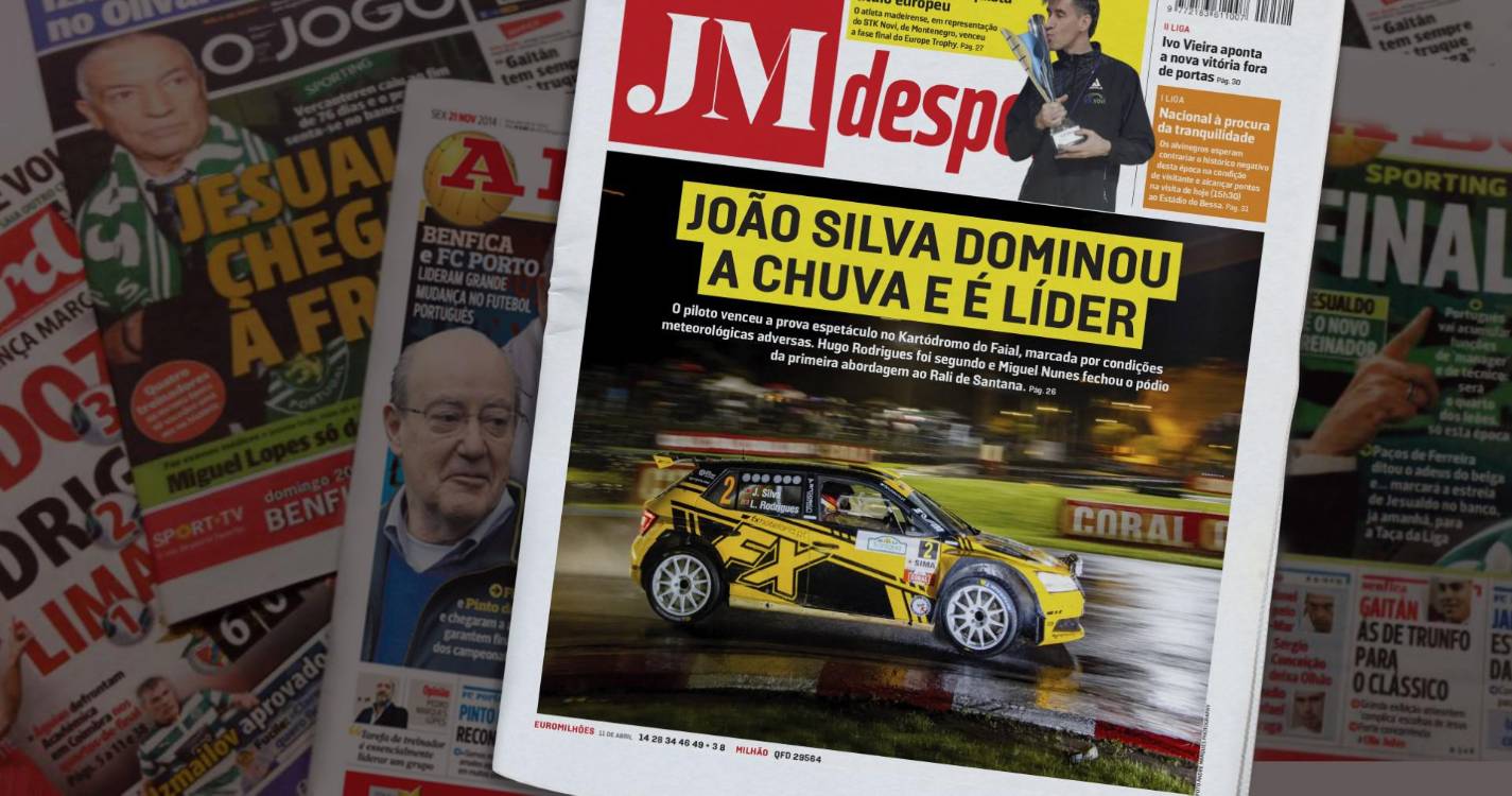 João Silva dominou a chuva e é líder