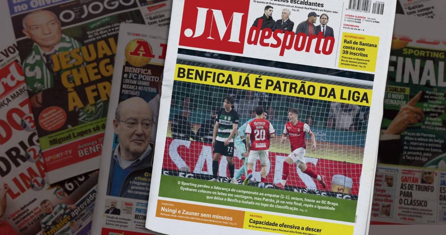 Benfica já é patrão da Liga