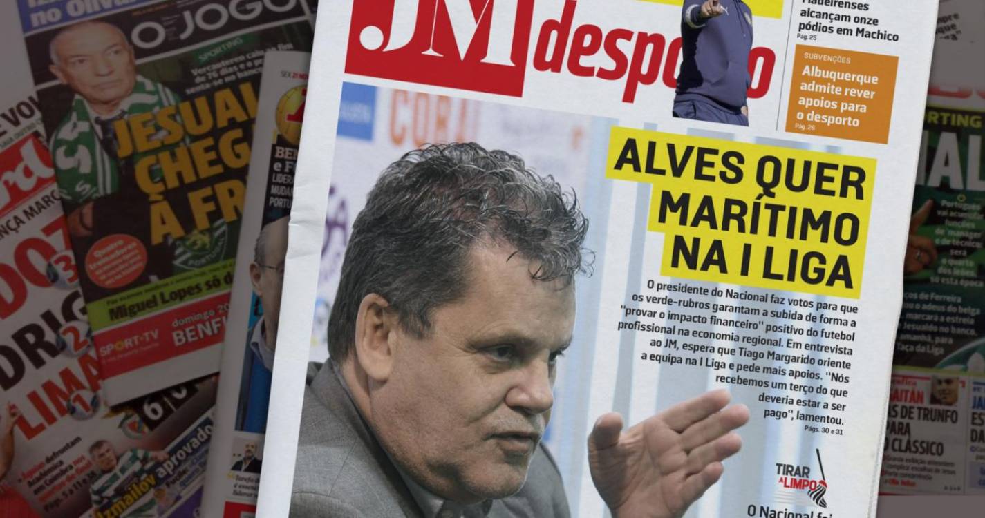 Rui Alves quer Marítimo na I Liga