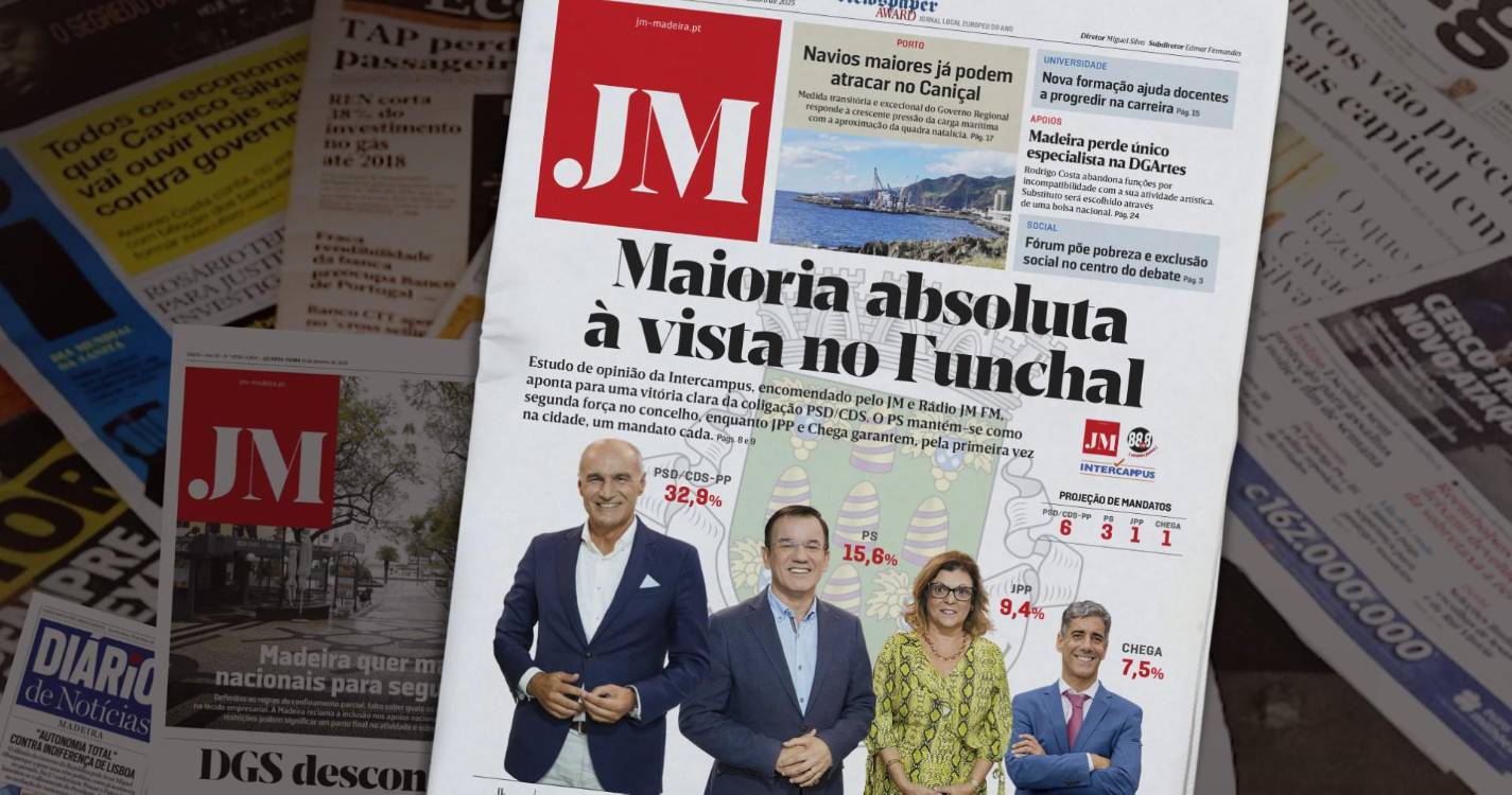 Maioria absoluta à vista no Funchal