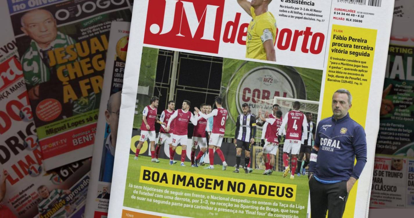 Nacional deixa boa imagem no adeus