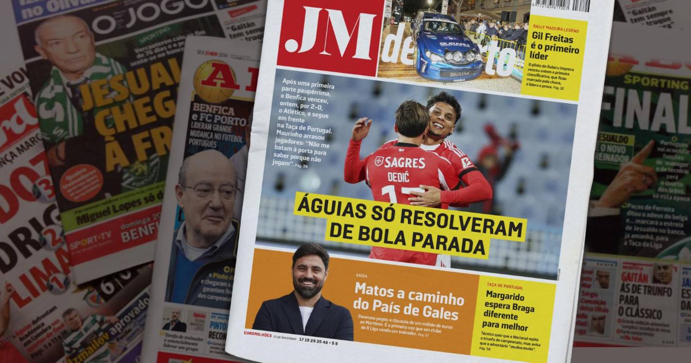 Águias só resolveram de bola parada