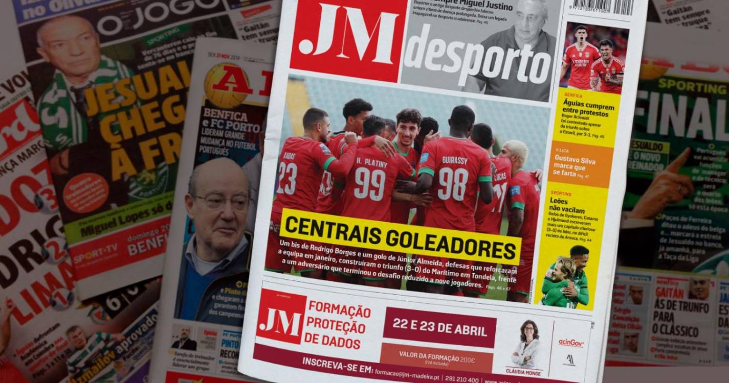 Marítimo com centrais goleadores