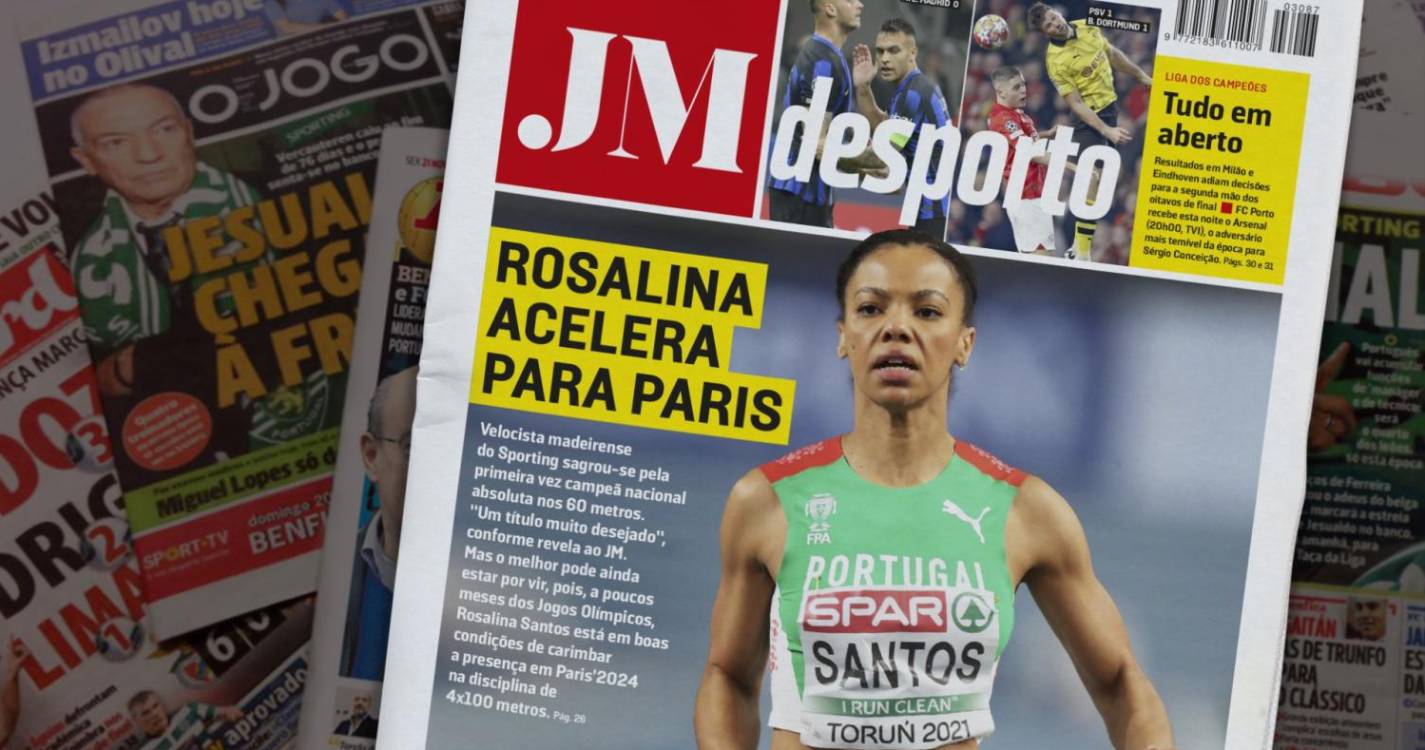 Rosalina Santos acelera para Paris