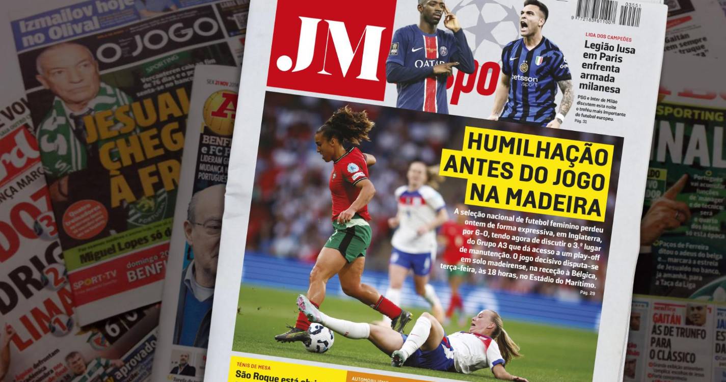 Humilhação antes do jogo na Madeira