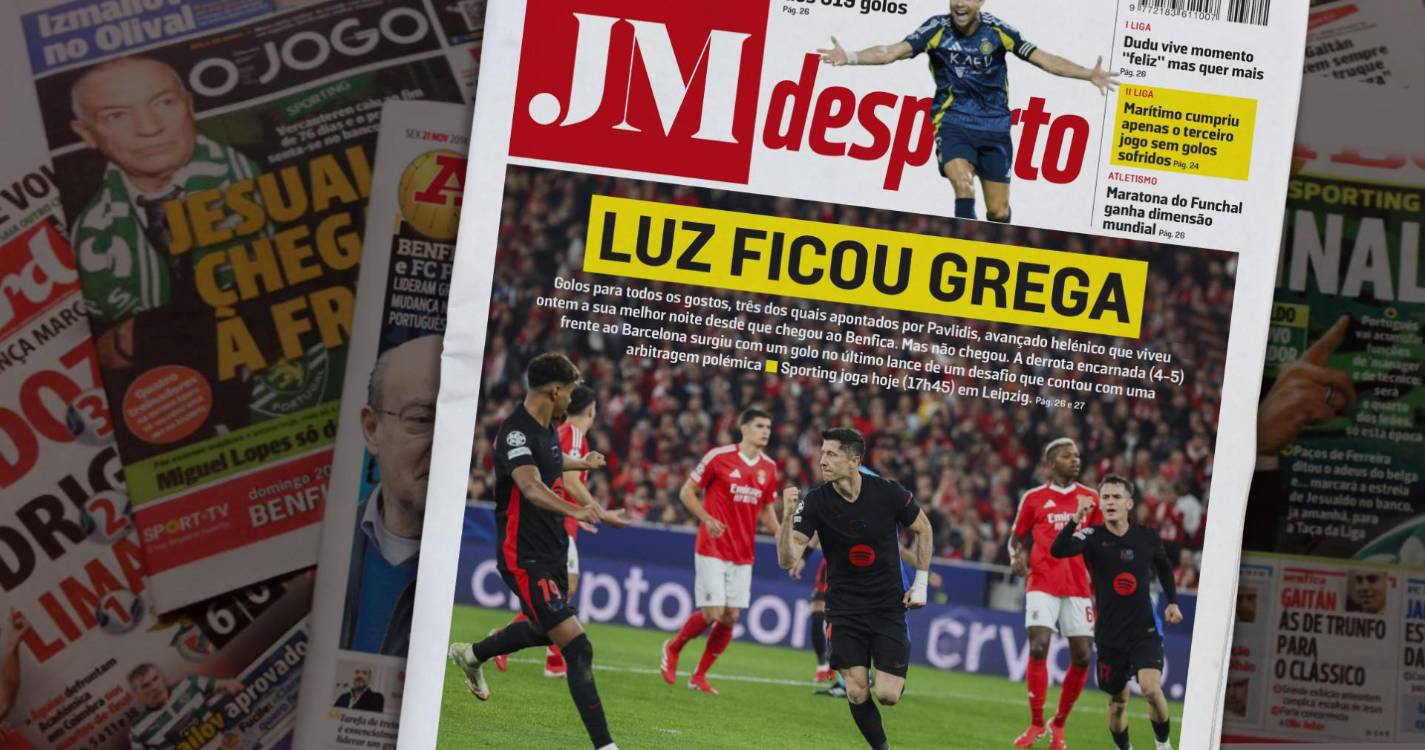 Benfica: Luz ficou grega