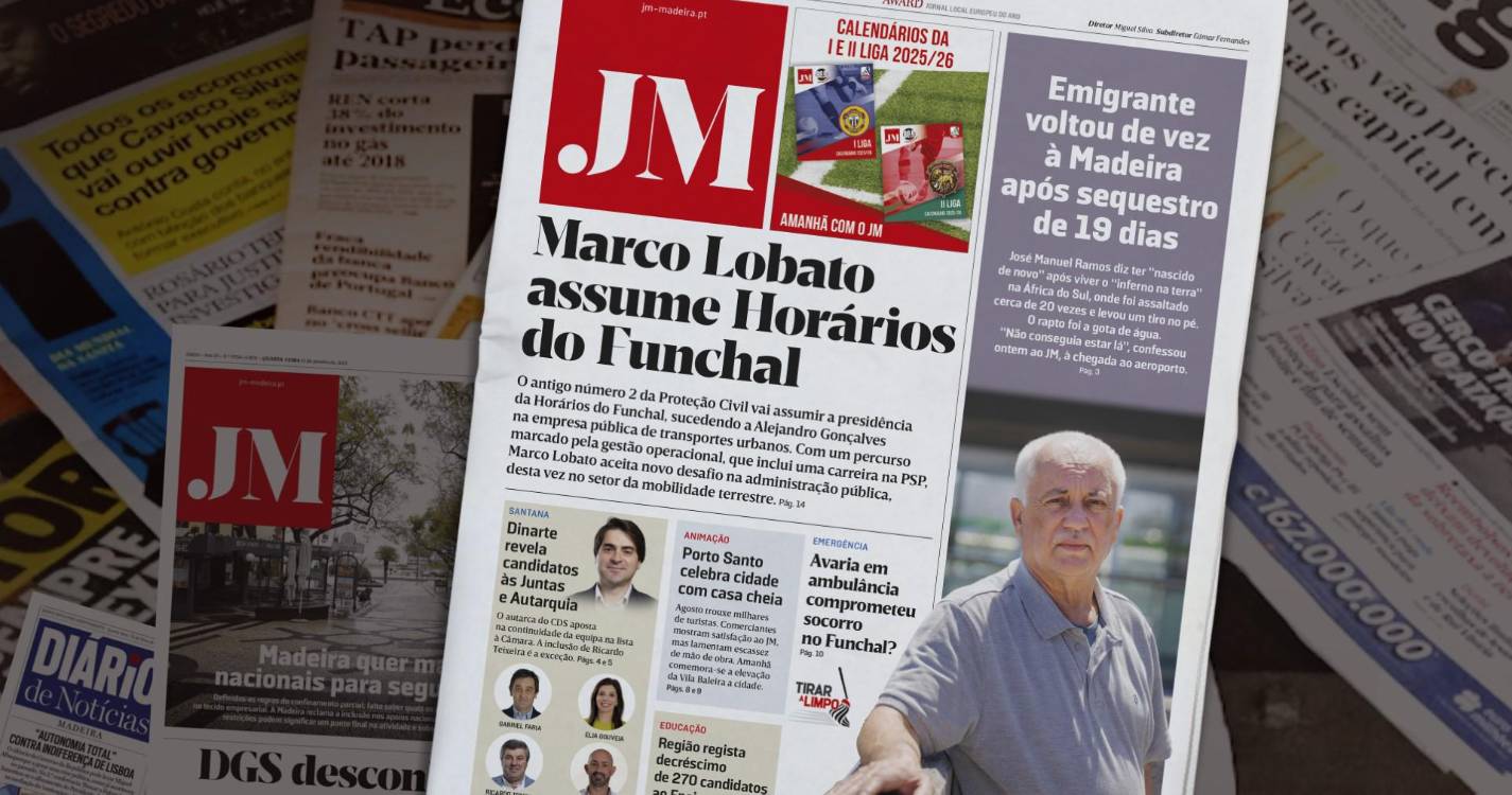 Marco Lobato assume Horários do Funchal