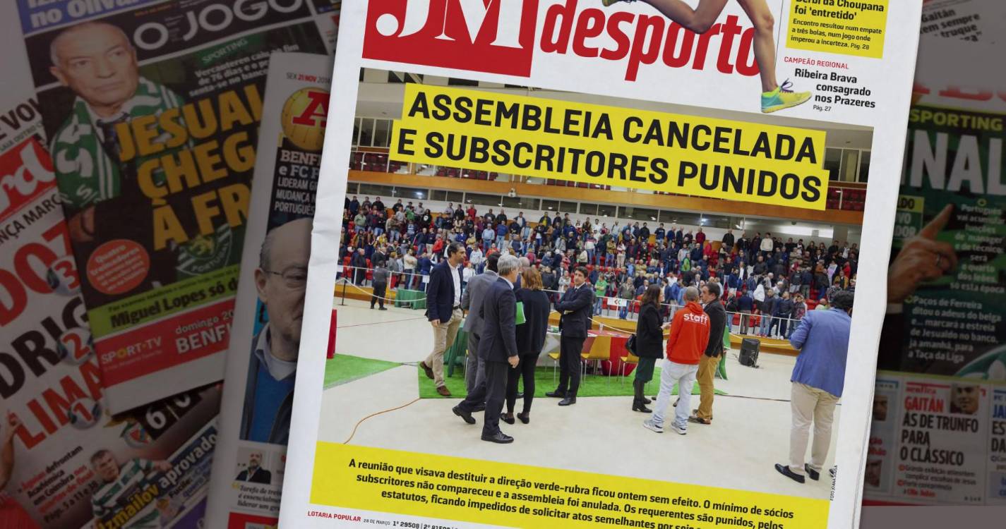Assembleia cancelada e subscritores punidos