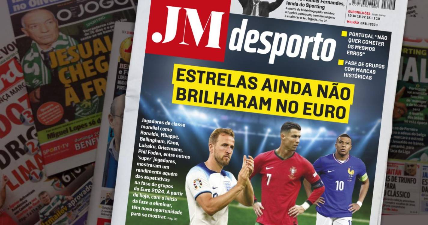 Estrelas ainda não brilharam no Euro