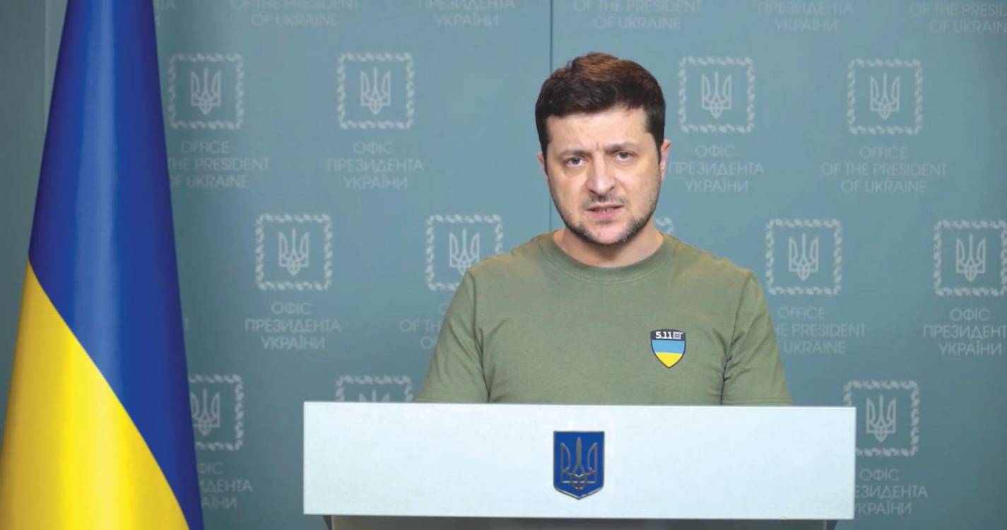 Ucrânia: Zelensky visita Portugal amanhã