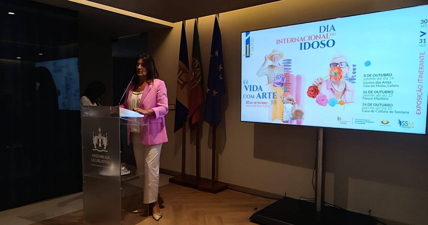 Rubina Leal apela a toda a sociedade que encare o envelhecimento como algo muito sério