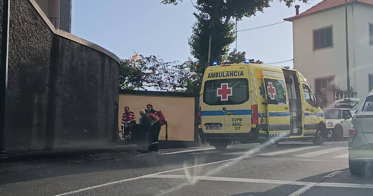 Criança hospitalizada após atropelamento na Rua das Maravilhas