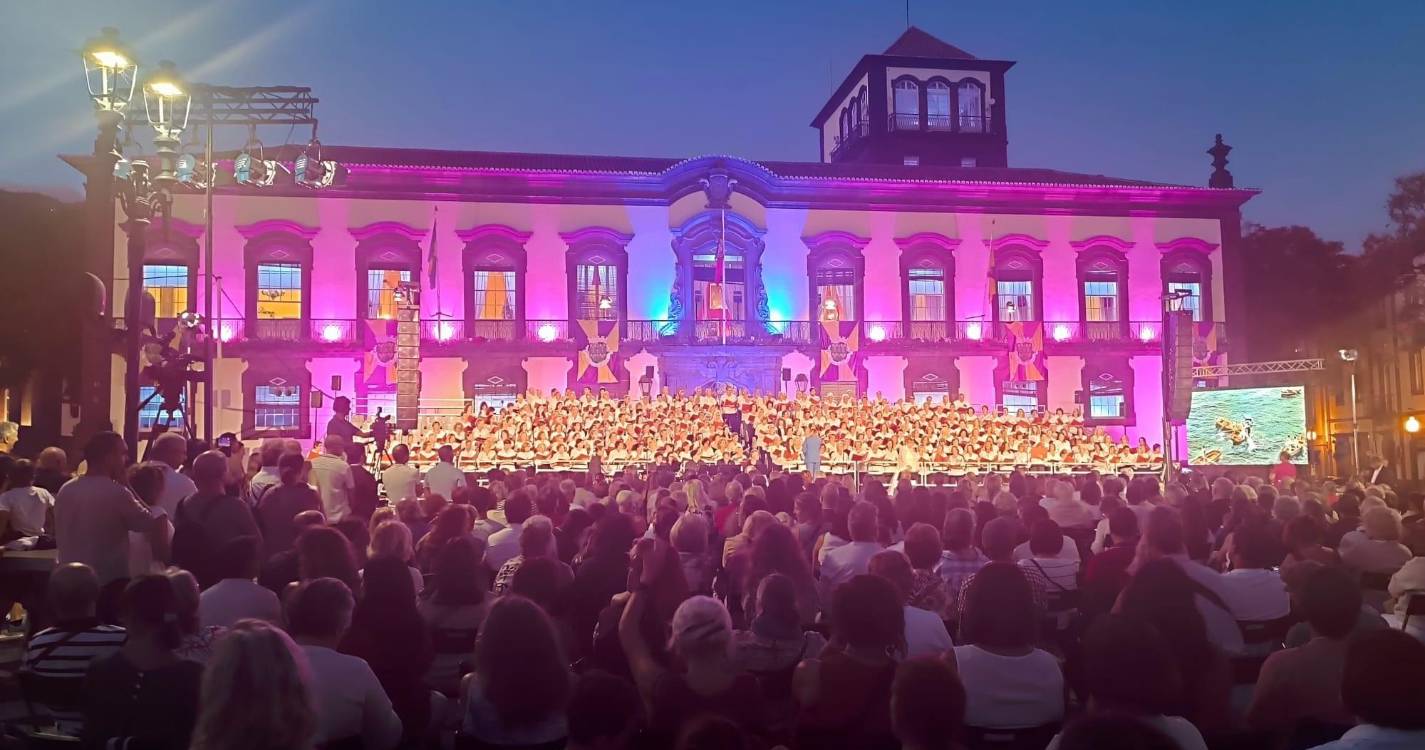 Coro do Funchal abre a festa dos 517 anos da cidade (com fotos)