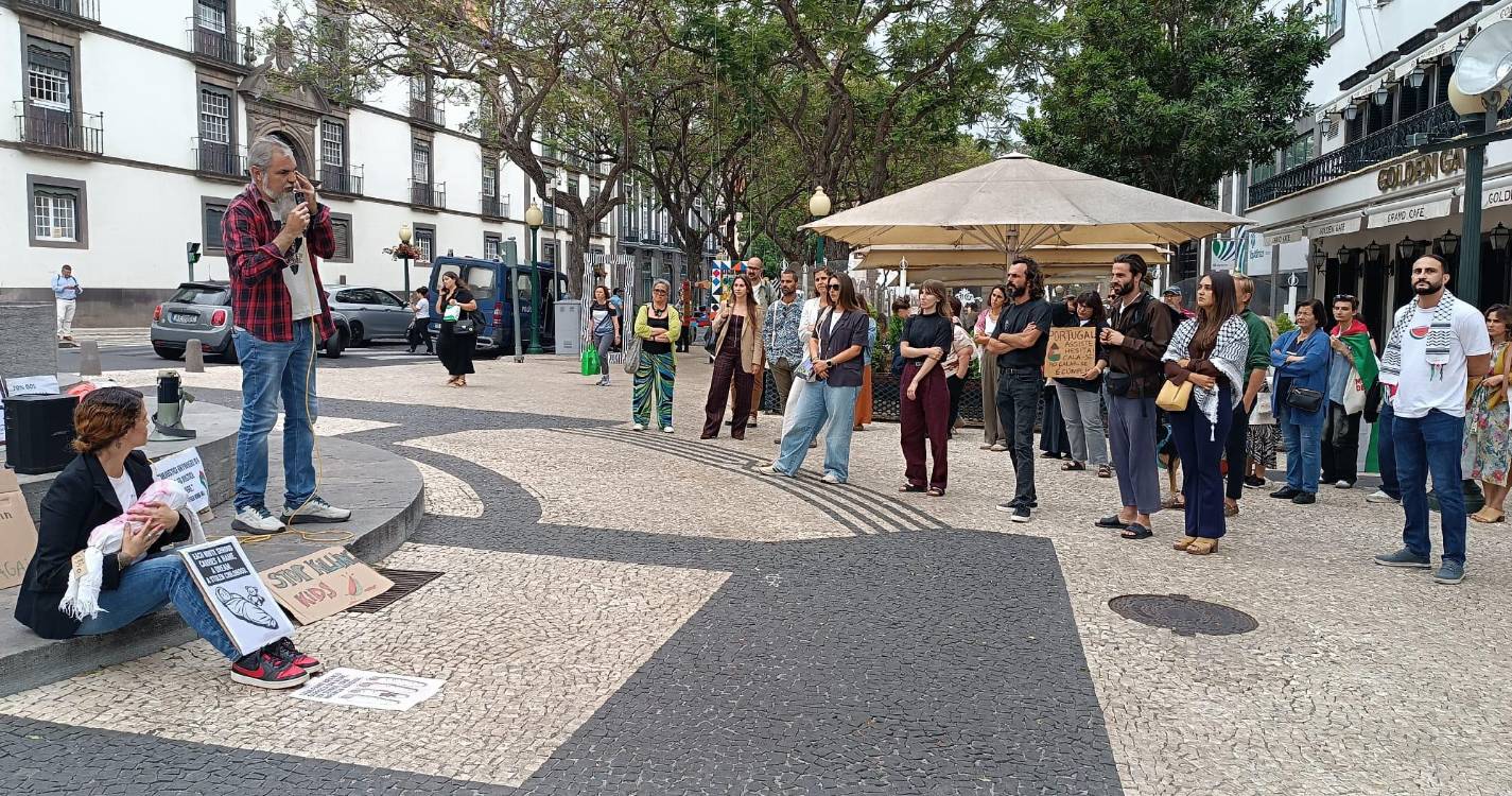 Vigília no Funchal apela ao fim do massacre em Gaza e à responsabilidade dos governantes