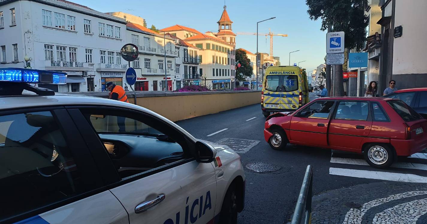 Condutora de 90 anos despista-se no Funchal