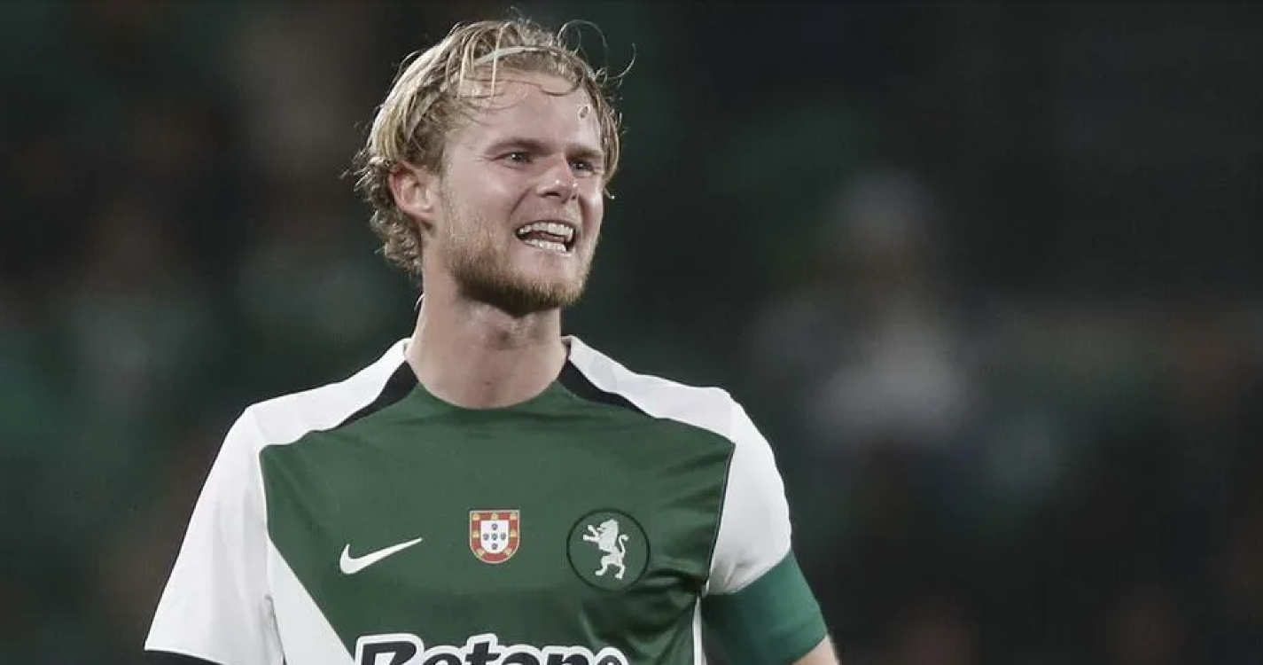 FC Porto prepara queixa contra Hjulmand por alegada agressão em jogo do Sporting