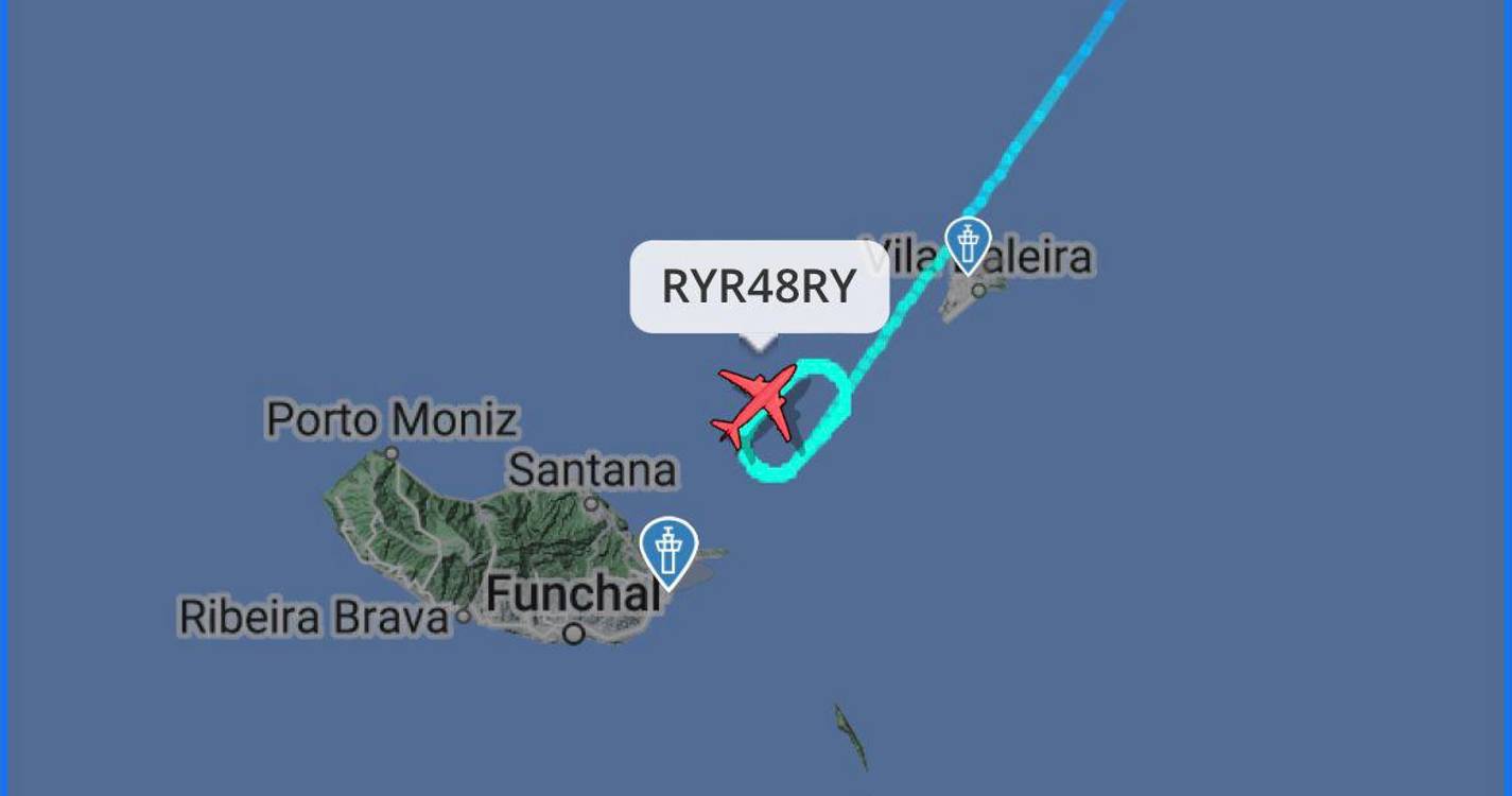 Constrangimentos no aeroporto com aeronave ‘às voltas’ no espaço aéreo madeirense