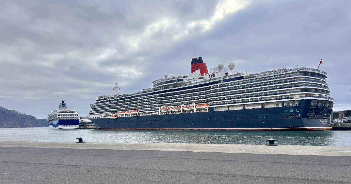 Porto do Funchal acolhe escalas de três navios de cruzeiro