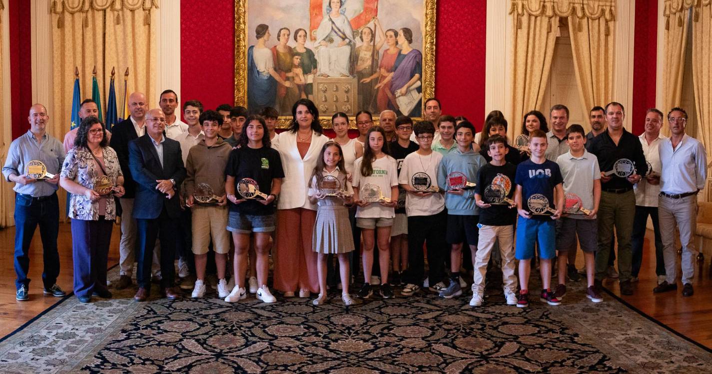 Salão Nobre do Funchal acolheu homenagem aos jovens atletas de Ténis de Mesa