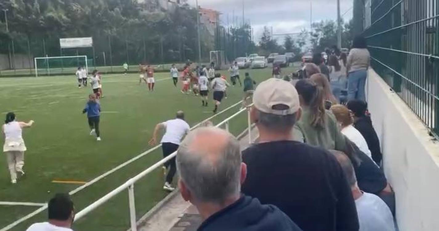 Jogo Andorinha - Marítimo B termina à pancadaria