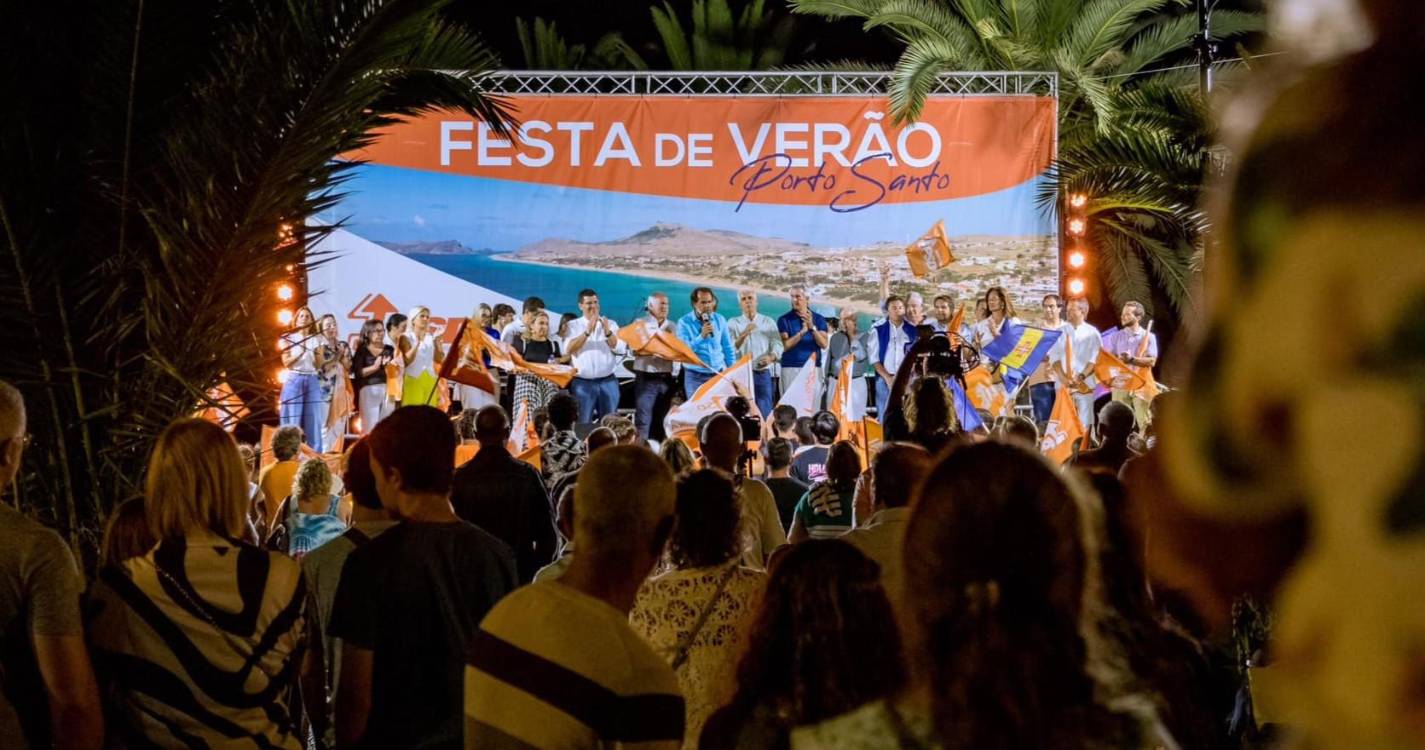 Porto Santo acolhe amanhã grande Festa de Verão do PSD