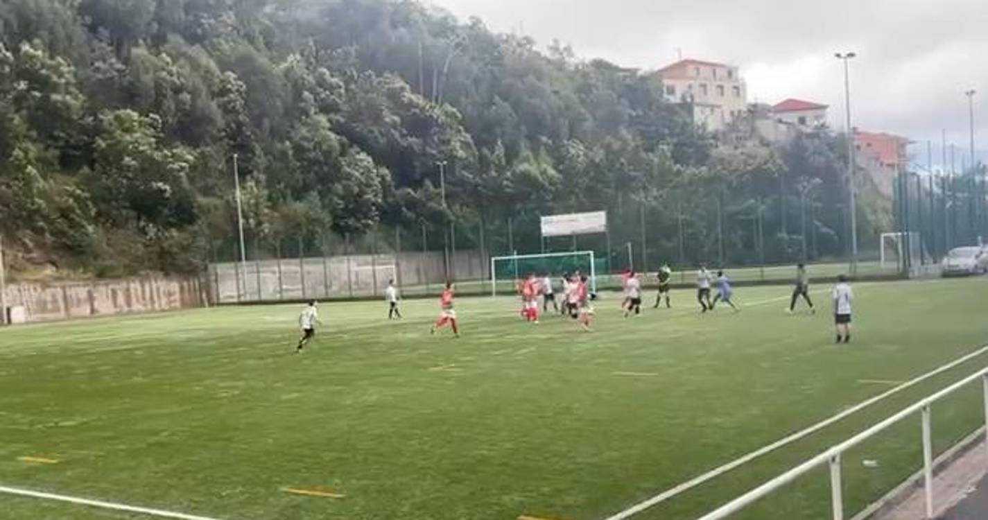Jogo Andorinha - Marítimo B termina à pancadaria