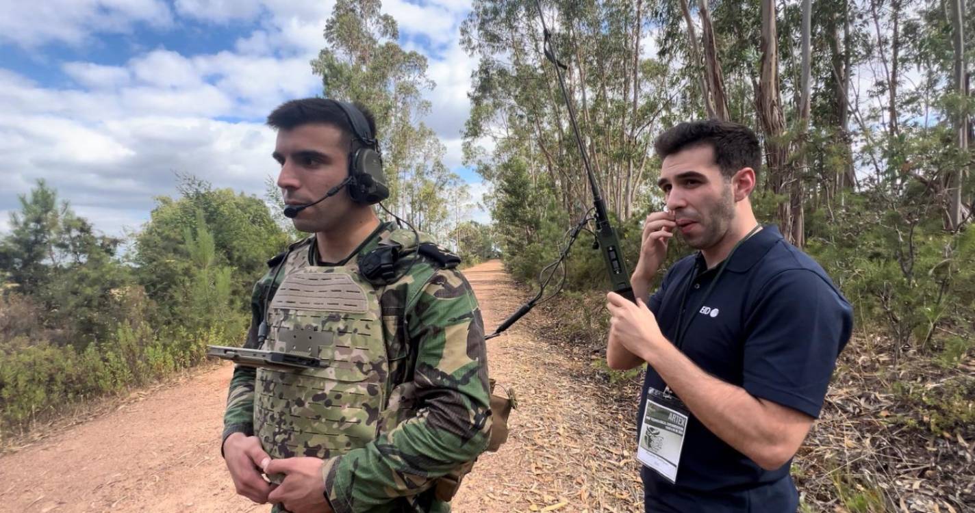 Exército Português participa em exercício de experimentação tecnológica (com fotos)
