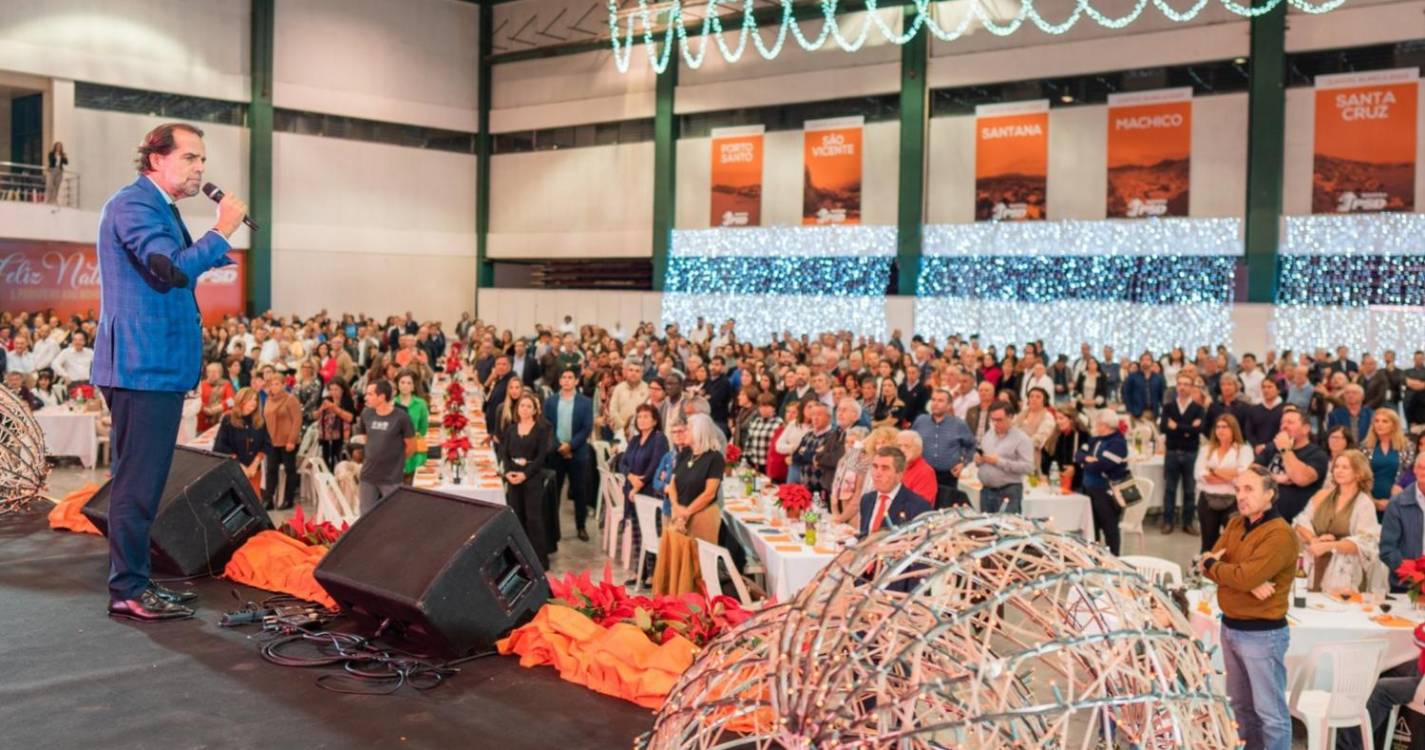 PSD/M promove jantar de Natal amanhã no Madeira Tecnopolo
