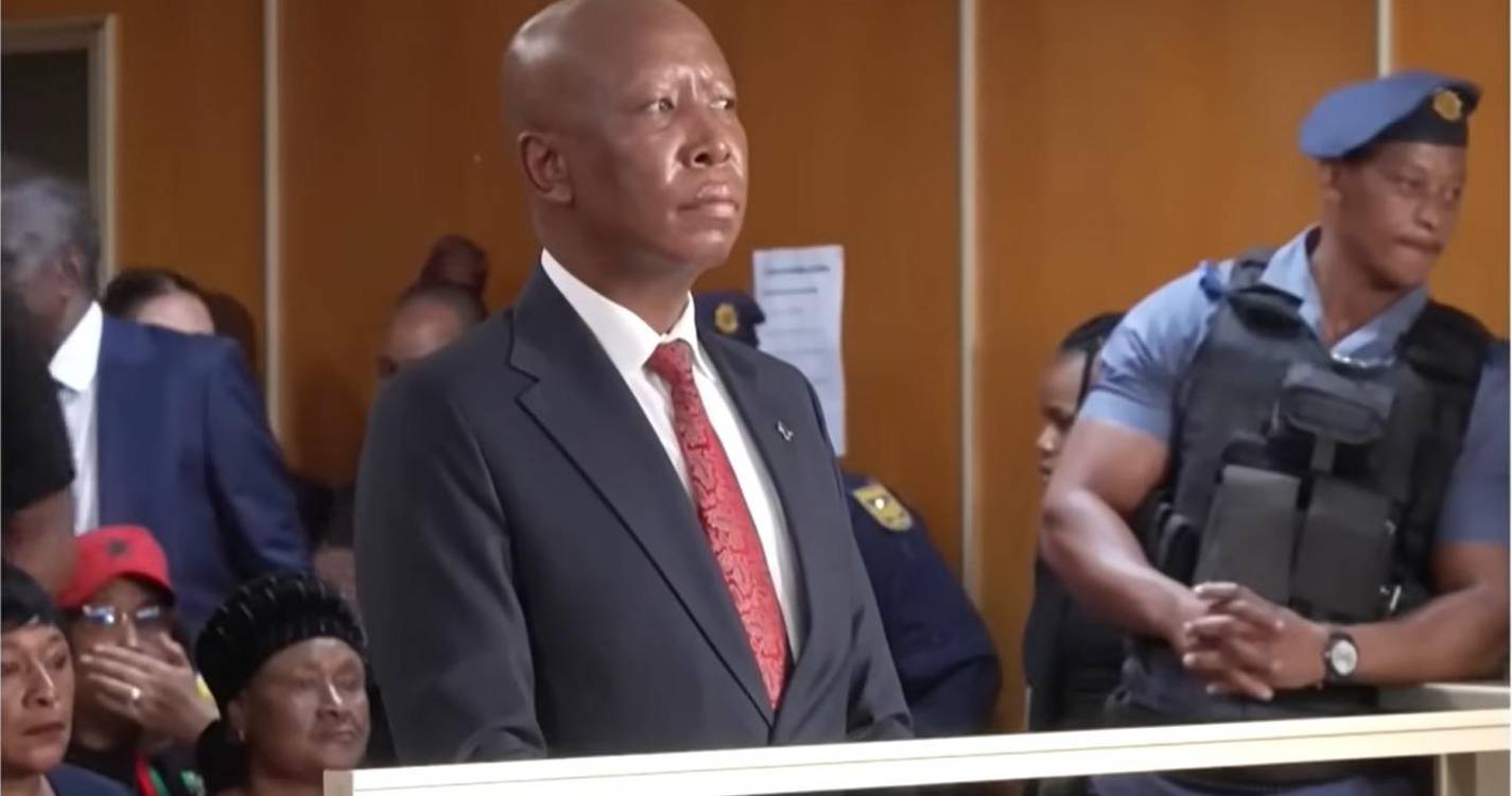 Julius Malema condenado cinco anos de prisão