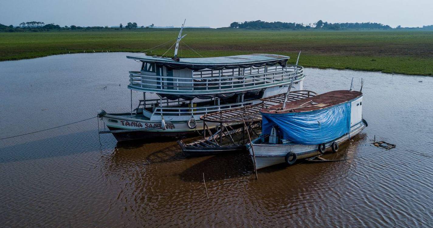 Brasil declara “situação crítica” em dois afluentes do Amazonas devido à falta de chuvas