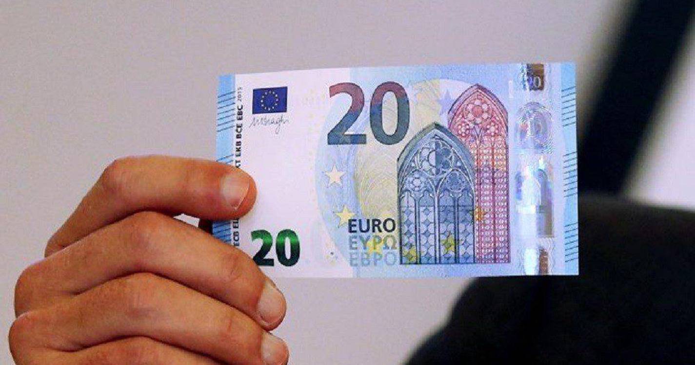 Apreensão de notas de euro contrafeitas em Portugal desce 34% para 11 mil em 2024