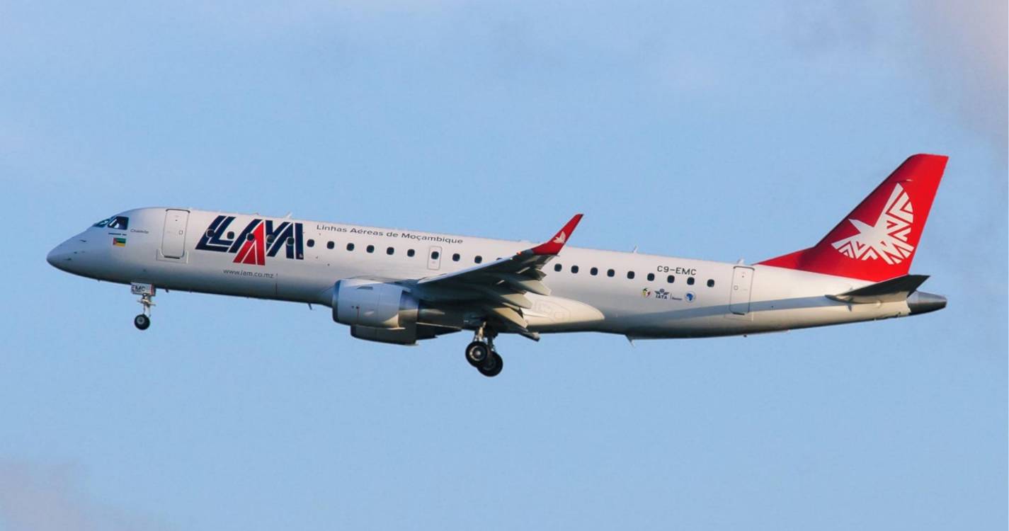 Moçambicana LAM suspende voos para Cidade do Cabo a partir de 08 de abril