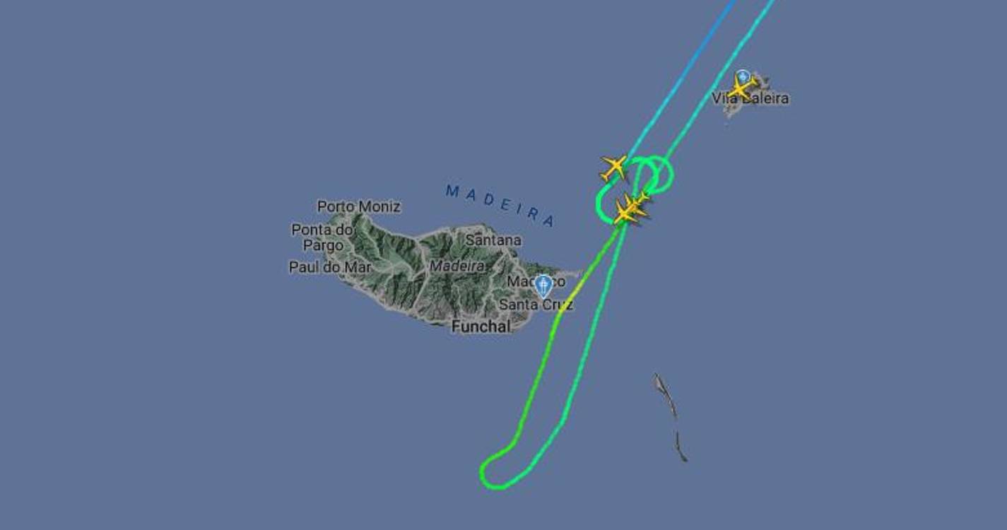 Sobe para três os voos divergidos do Aeroporto da Madeira