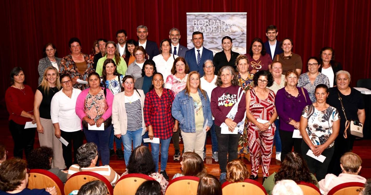 Governo regional apoia 678 Bordadeiras de Casa