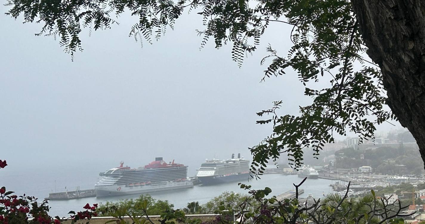 Mais de 5 mil passageiros passaram este domingo pelo Funchal