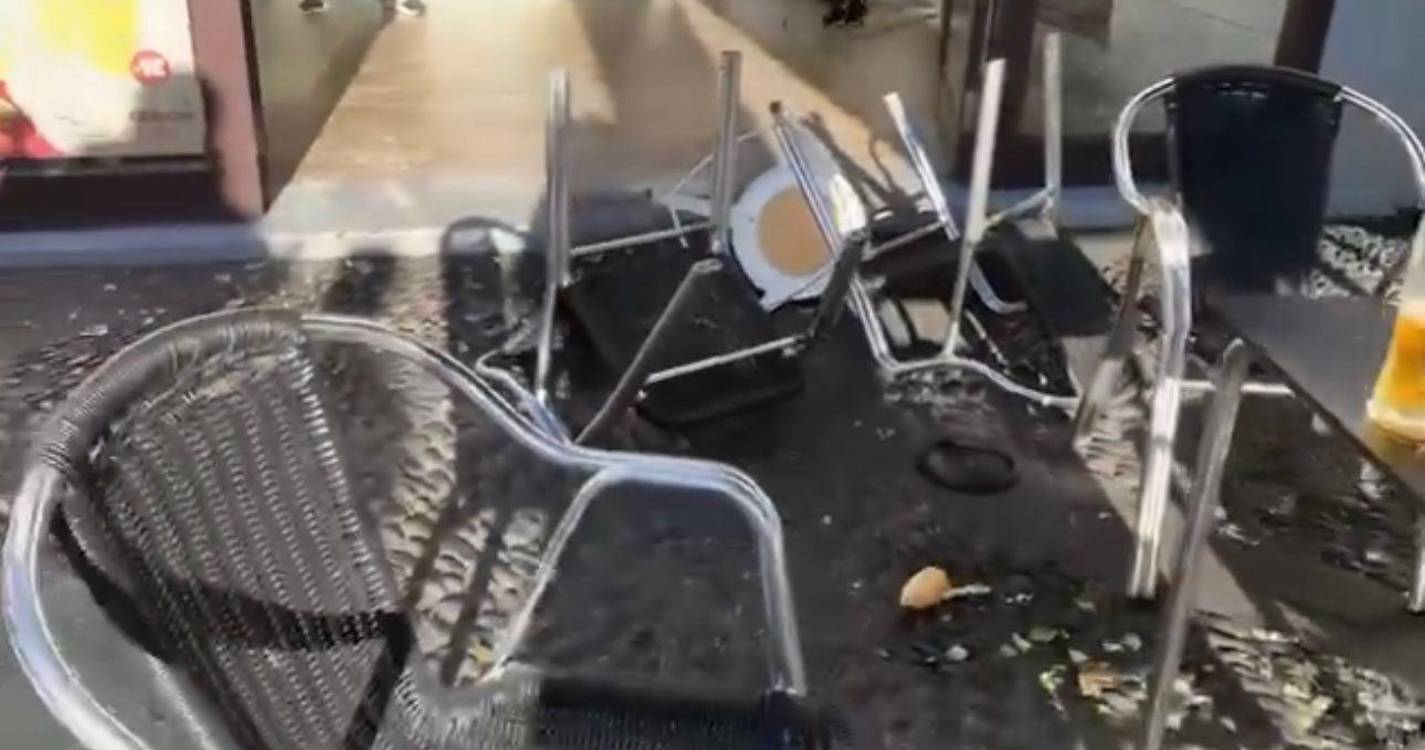 Cliente causa estragos no ‘100 Montaditos’ no Funchal