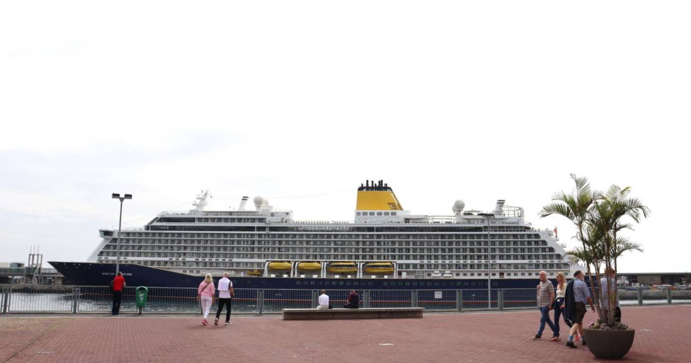 ‘Spirit of Adventure’ traz 1.474 pessoas ao Funchal