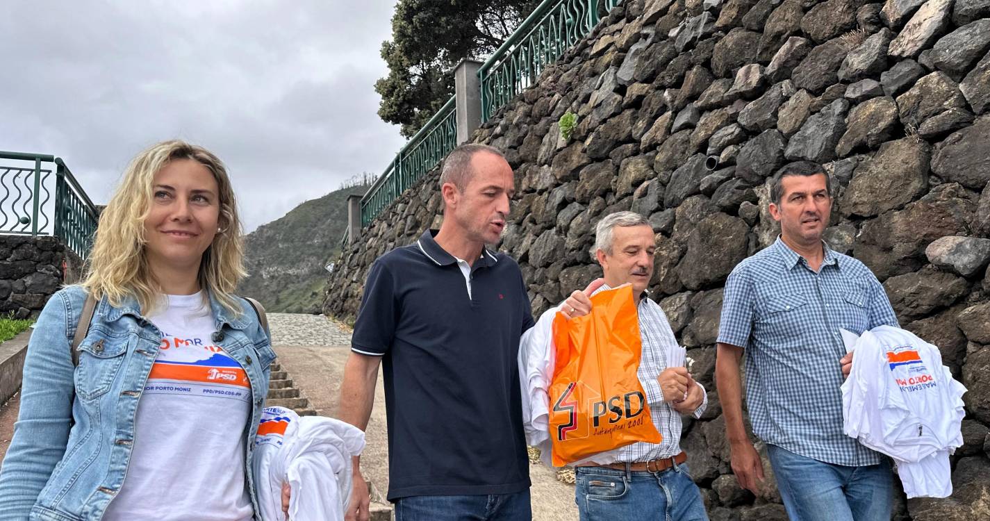 Habitação, mobilidade e apoios sociais “são as nossas grandes bandeiras”, reitera Dinarte Nunes