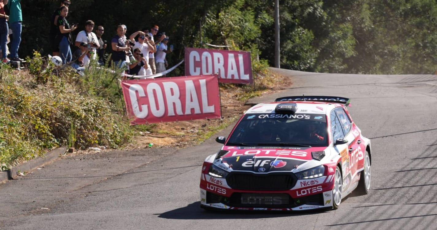 Rali Municípios de Câmara de Lobos e Funchal: Miguel Nunes aumenta a vantagem