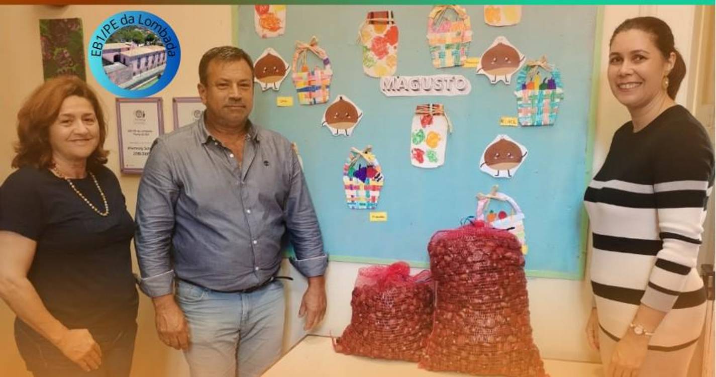 Escola da Lombada da Ponta do Sol celebra São Martinho com apoio da Junta de Freguesia