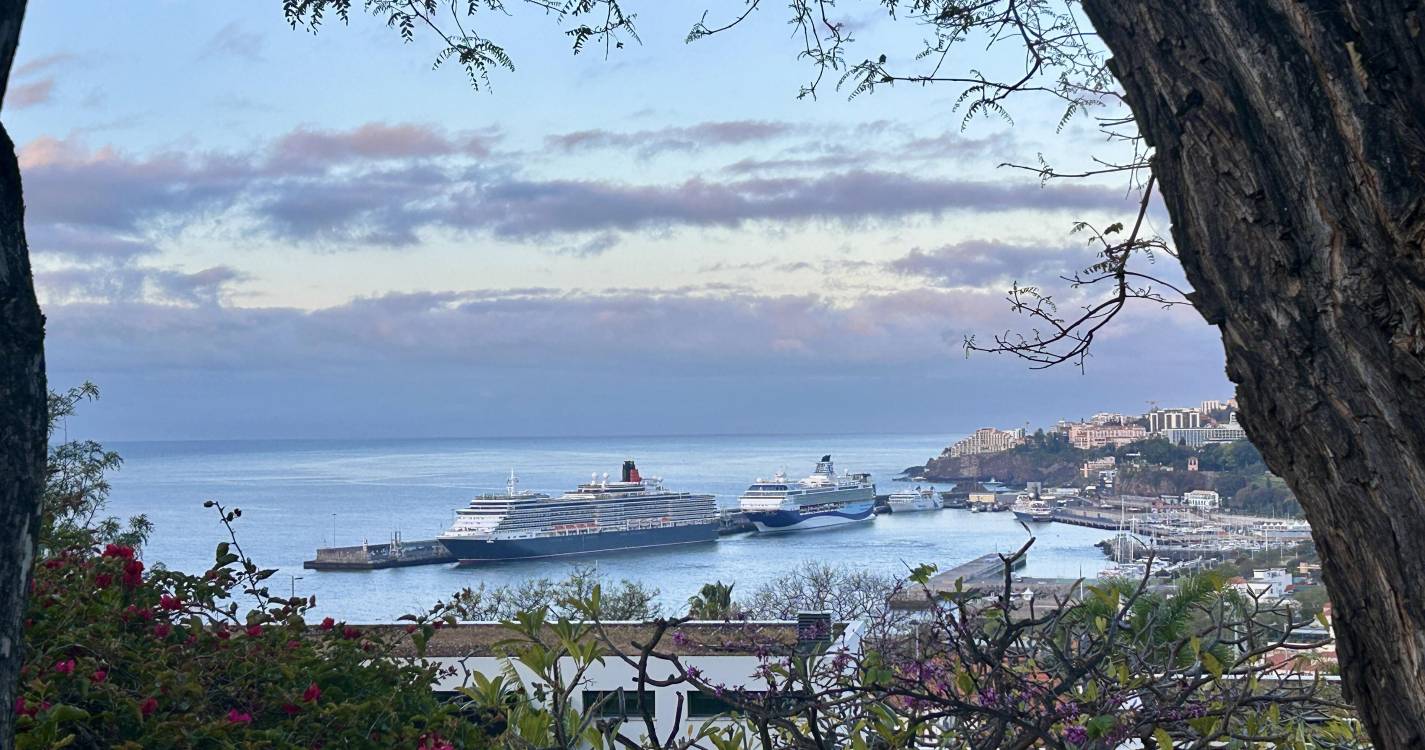 Três navios trazem ao Funchal quatro mil passageiros