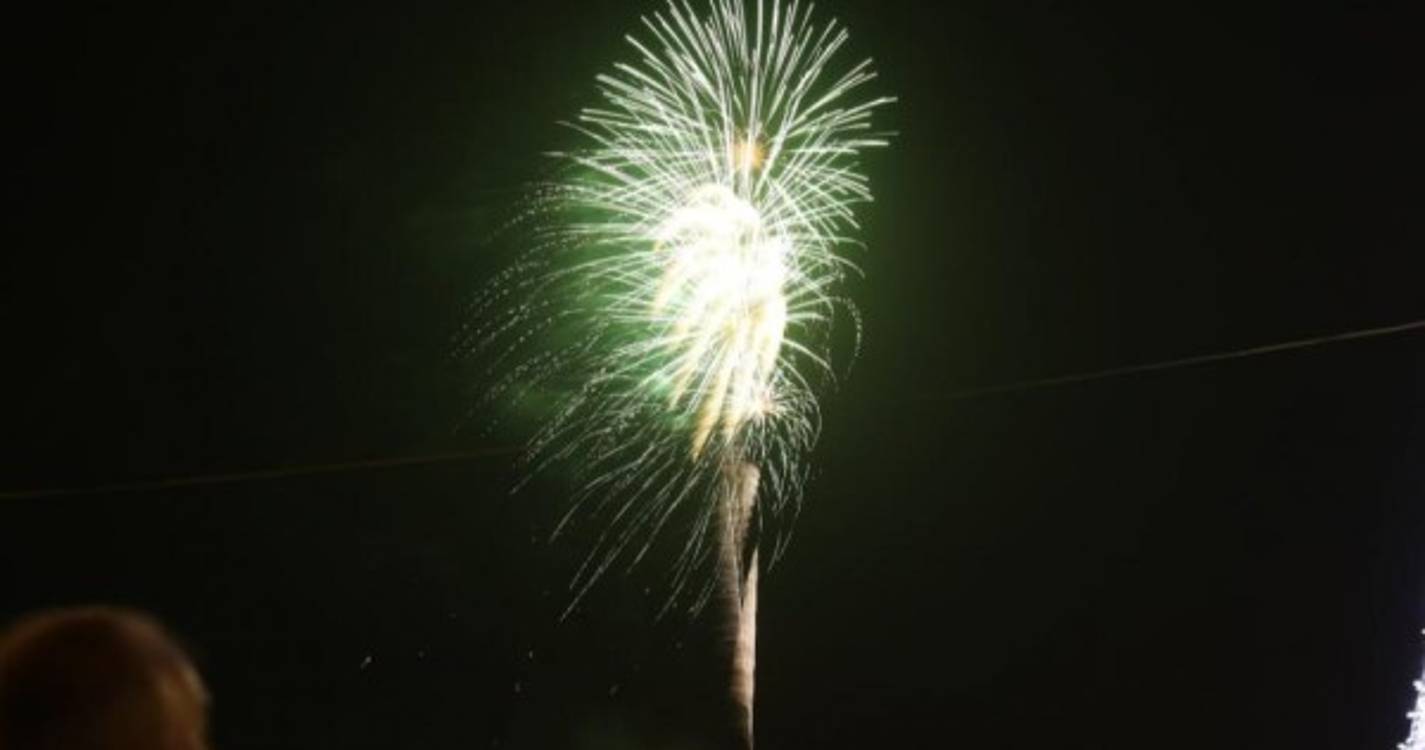 Fogo de Artifício no Porto Santo também encantou (com fotos)