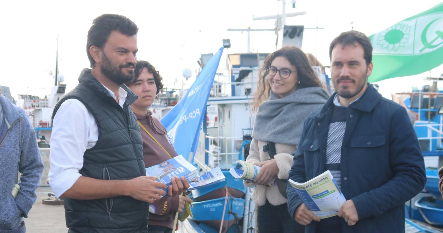 “Estamos a enfrentar obstáculos que comprometem o futuro da pesca”, alerta a CDU