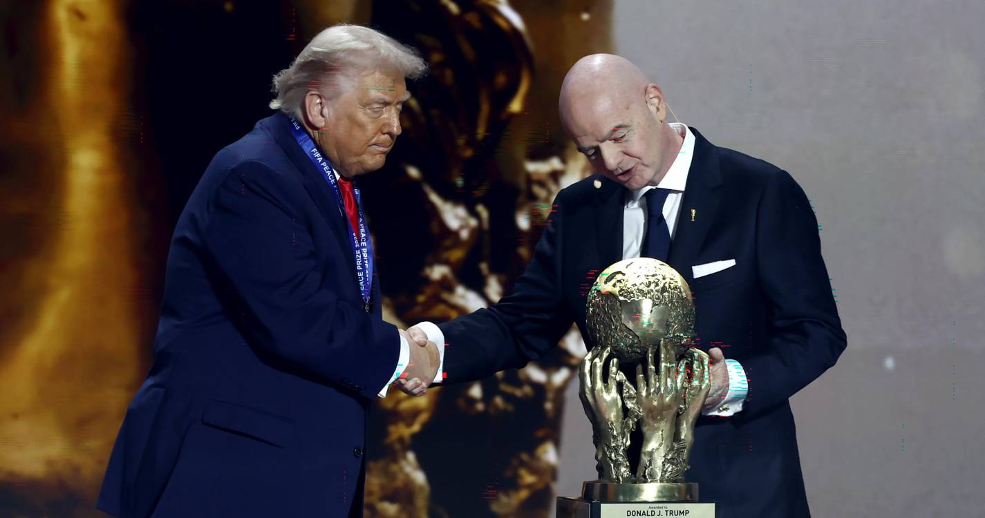 Mundial2026: Donald Trump recebe primeiro Prémio da Paz da FIFA
