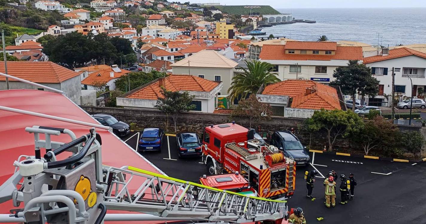 Mulher atropelada em Santa Cruz