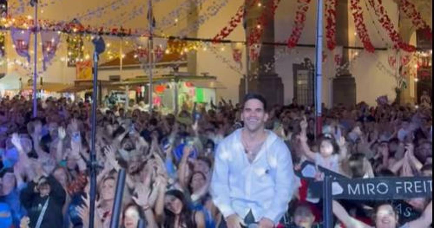Santo António: Ansiedade de Miro Freitas acabou por animar o arraial