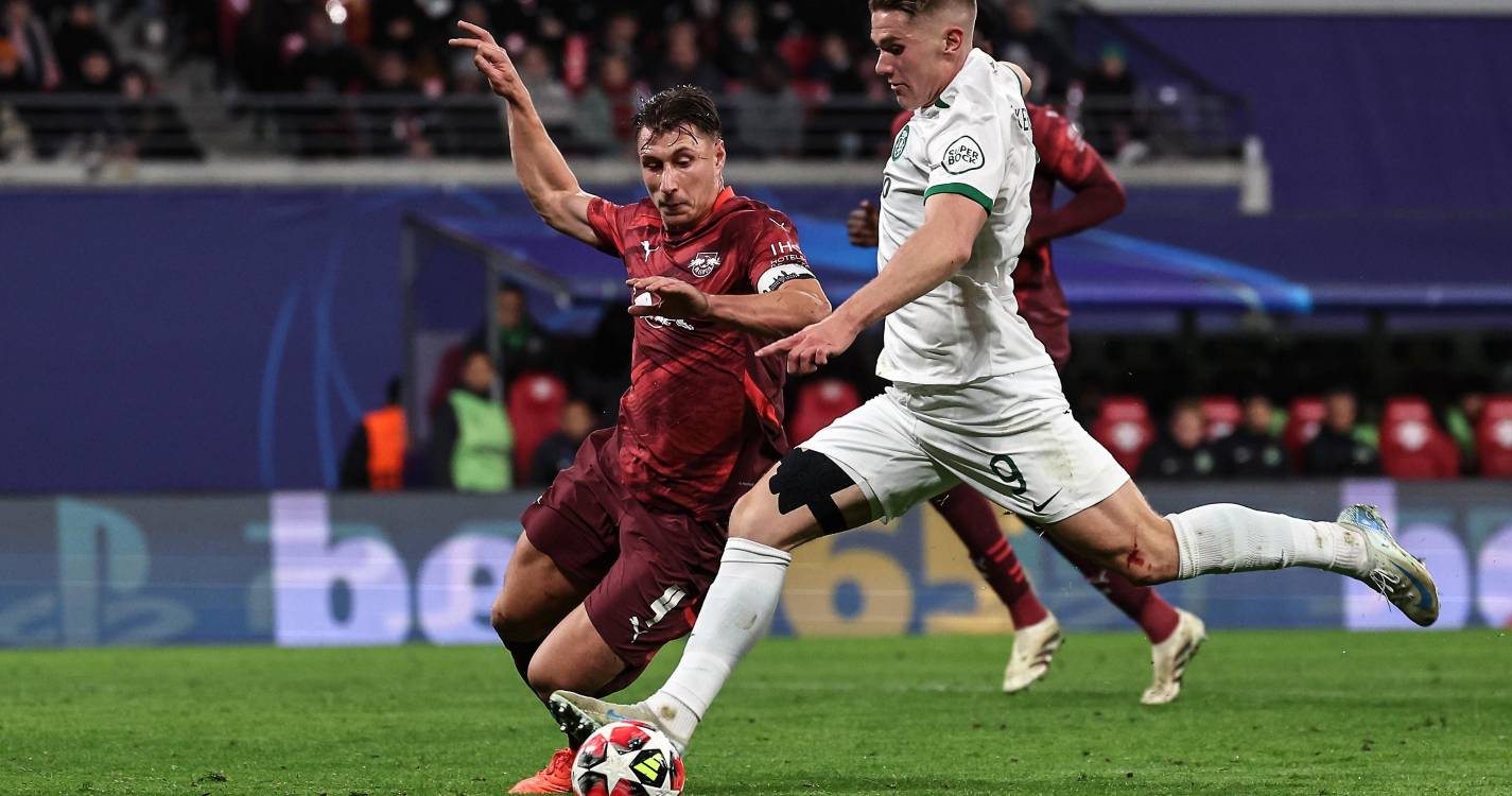 Liga dos Campeões: Sporting perde na Alemanha